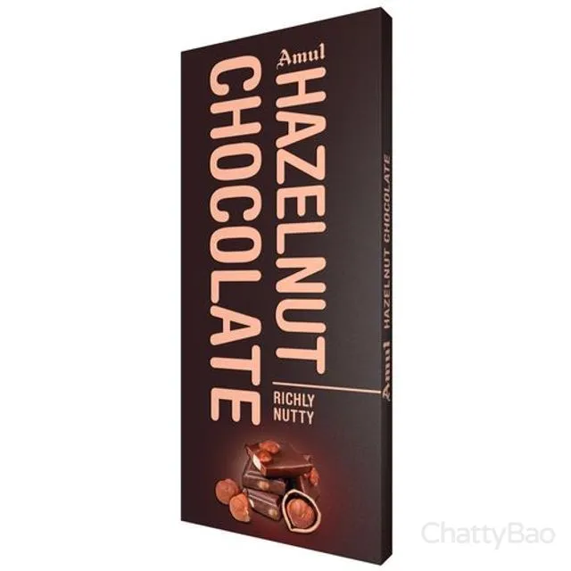 Amul Hazelnut Chocolate - Richly Nutty 150 g