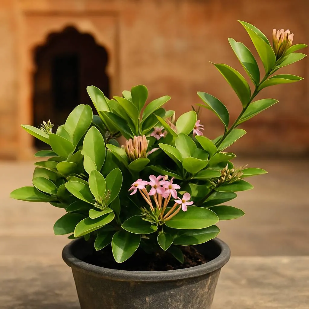 Pink Ixora Plant