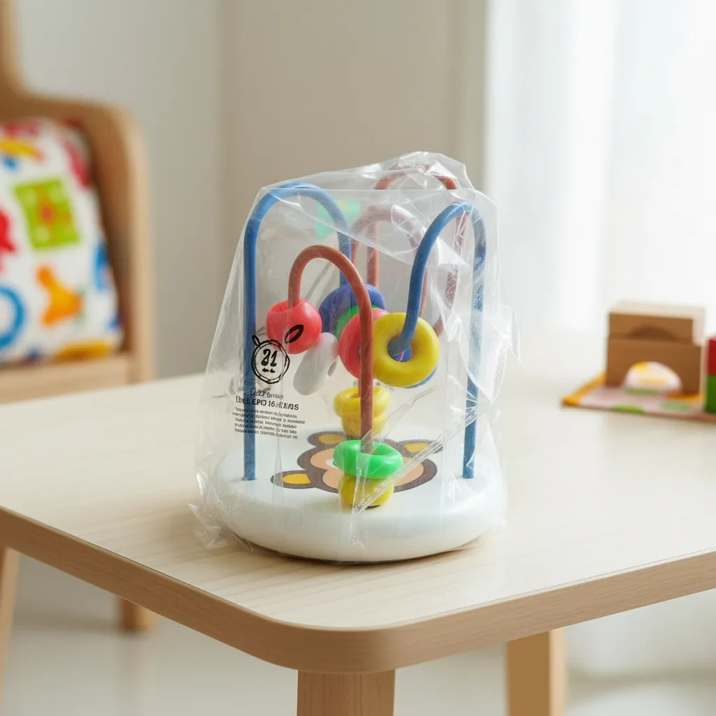 Colorful Plastic Baby Rattle