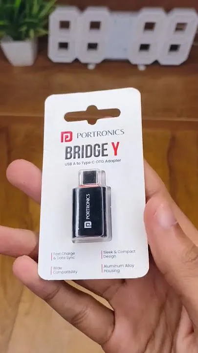 Portronics Bridge Y USB Adapter