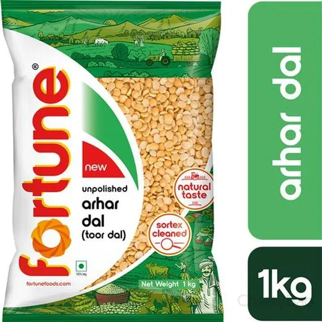 Fortune Arhar/Toor Dal 1 Kg