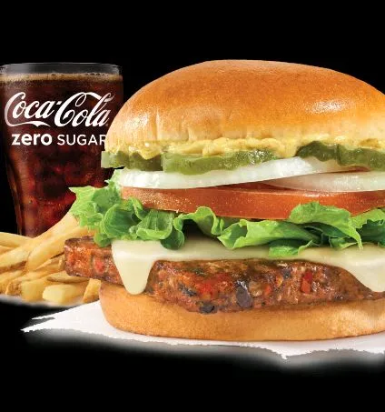 Veg Patty Burger Combo