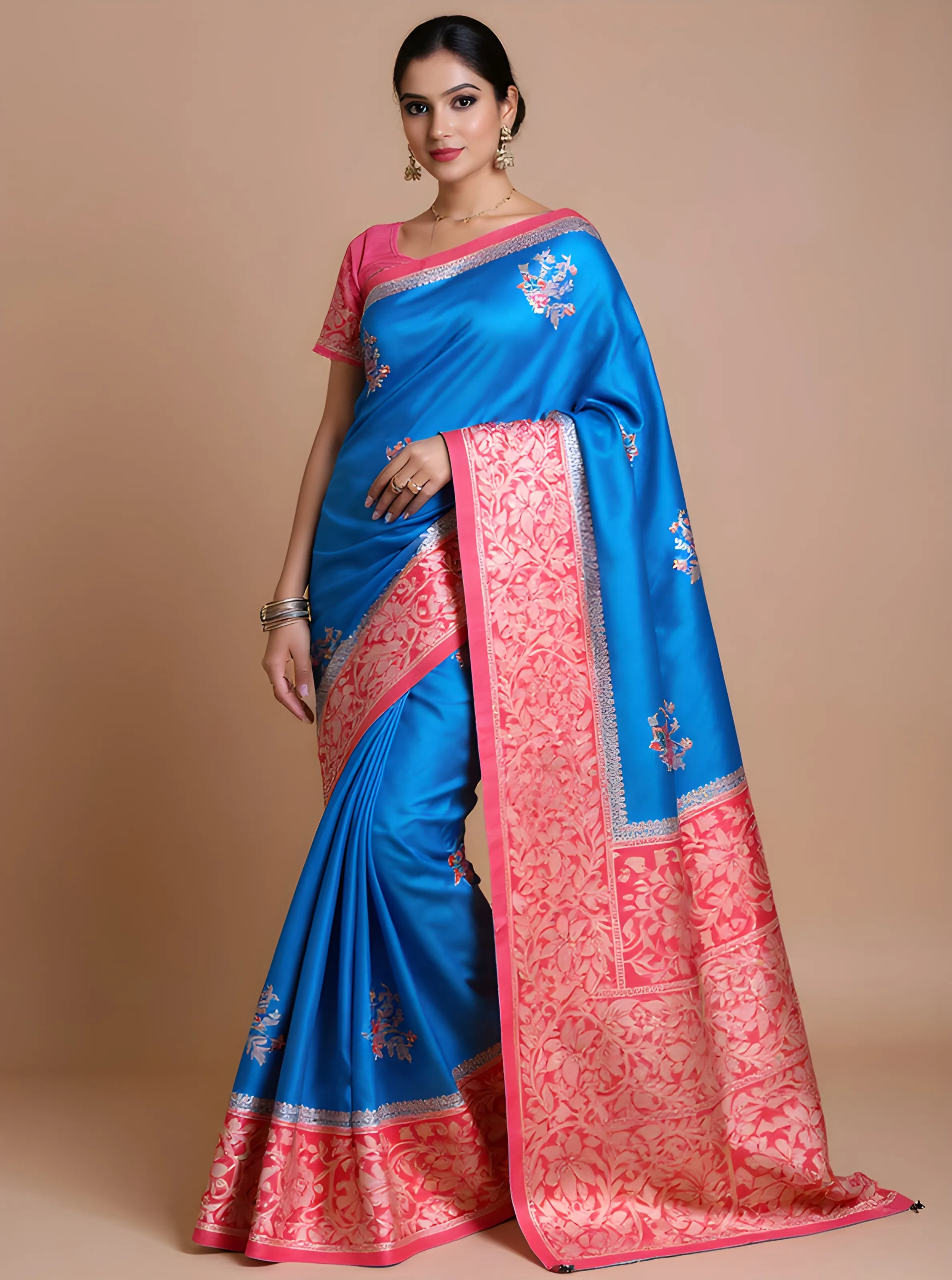 Paridhan Boutique Embroidered Saree