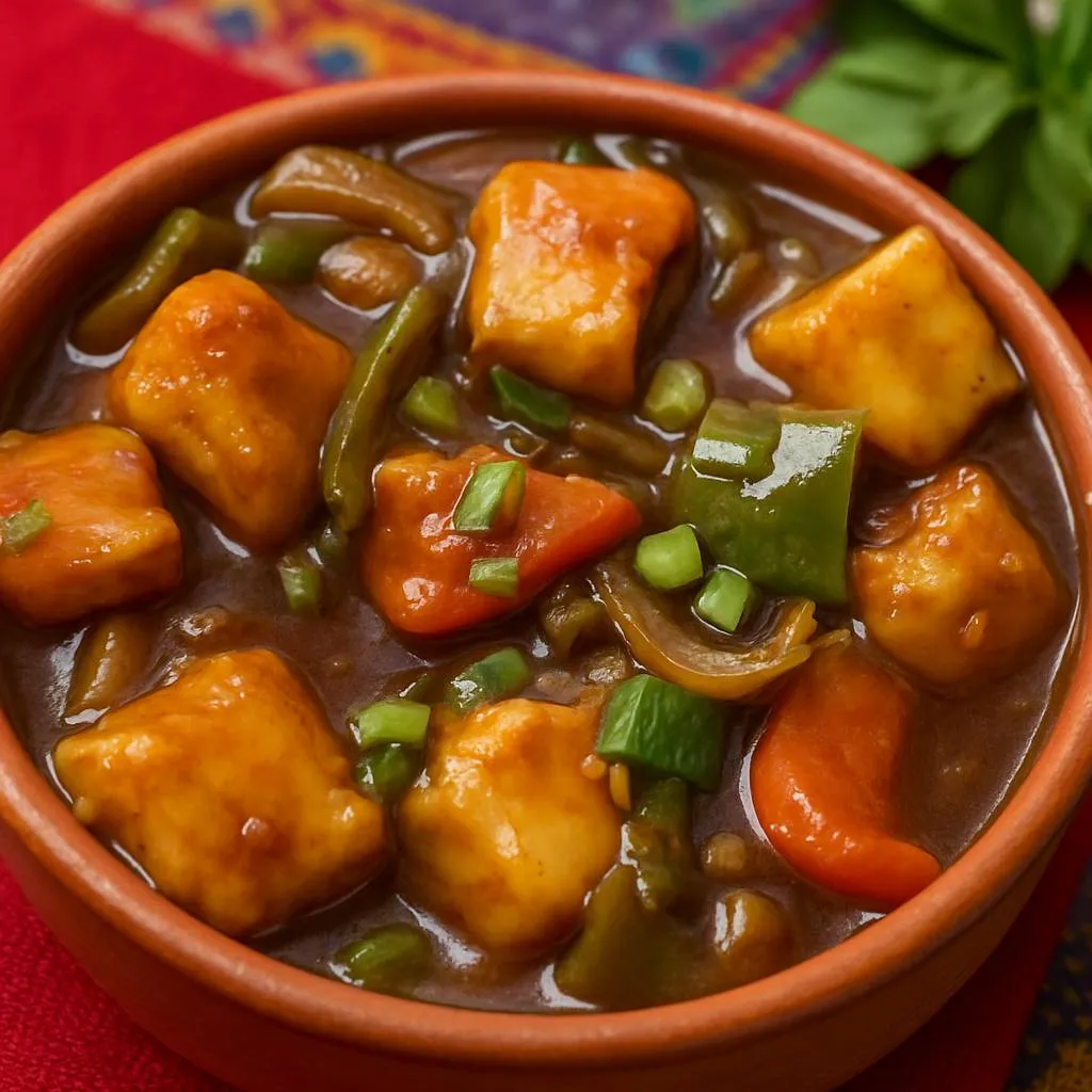 Chilli Paneer Gravy