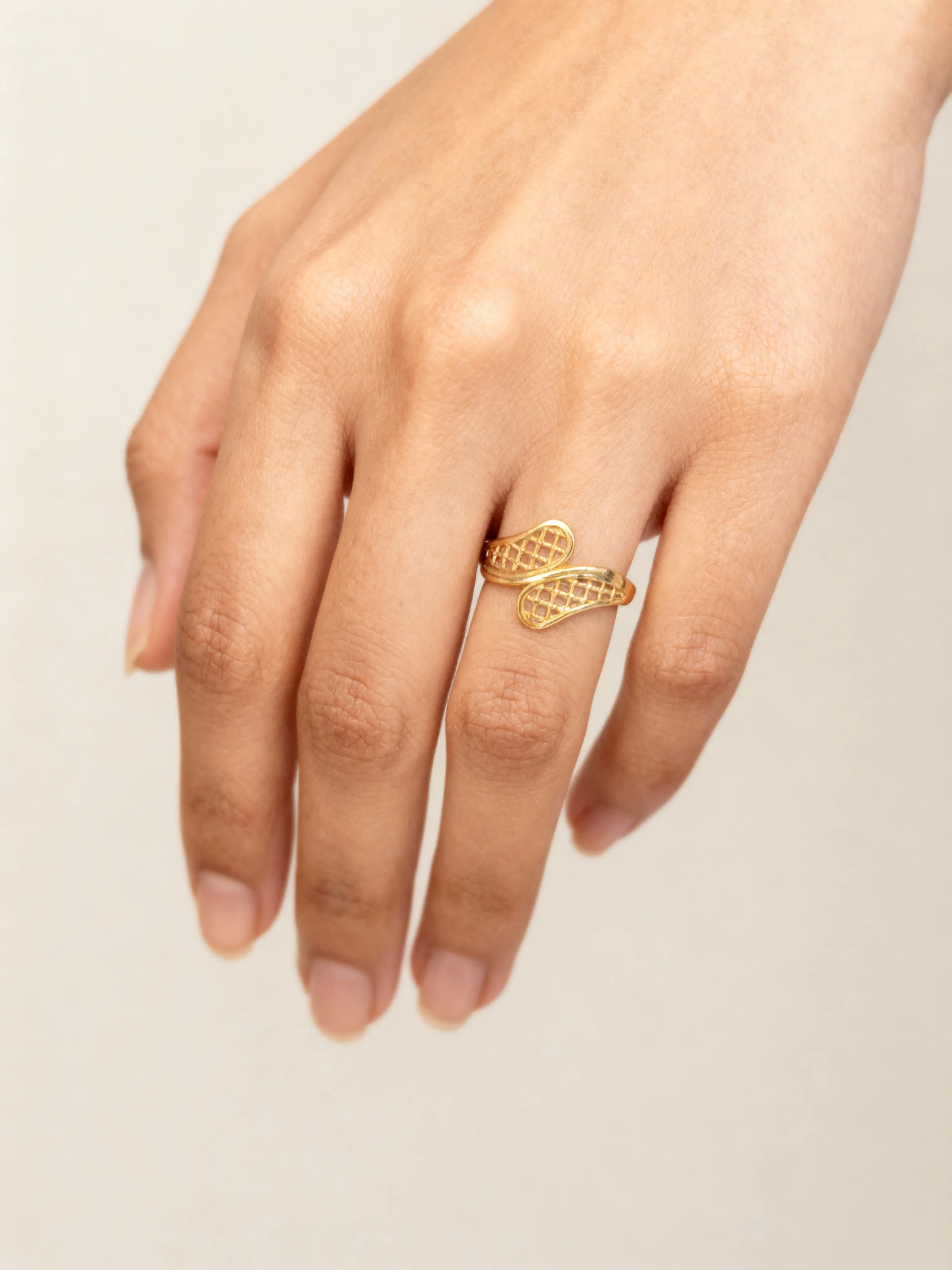 Gold Infinity Ring