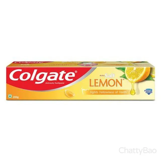 Colgate Active Salt Lemon Toothpaste 200 g