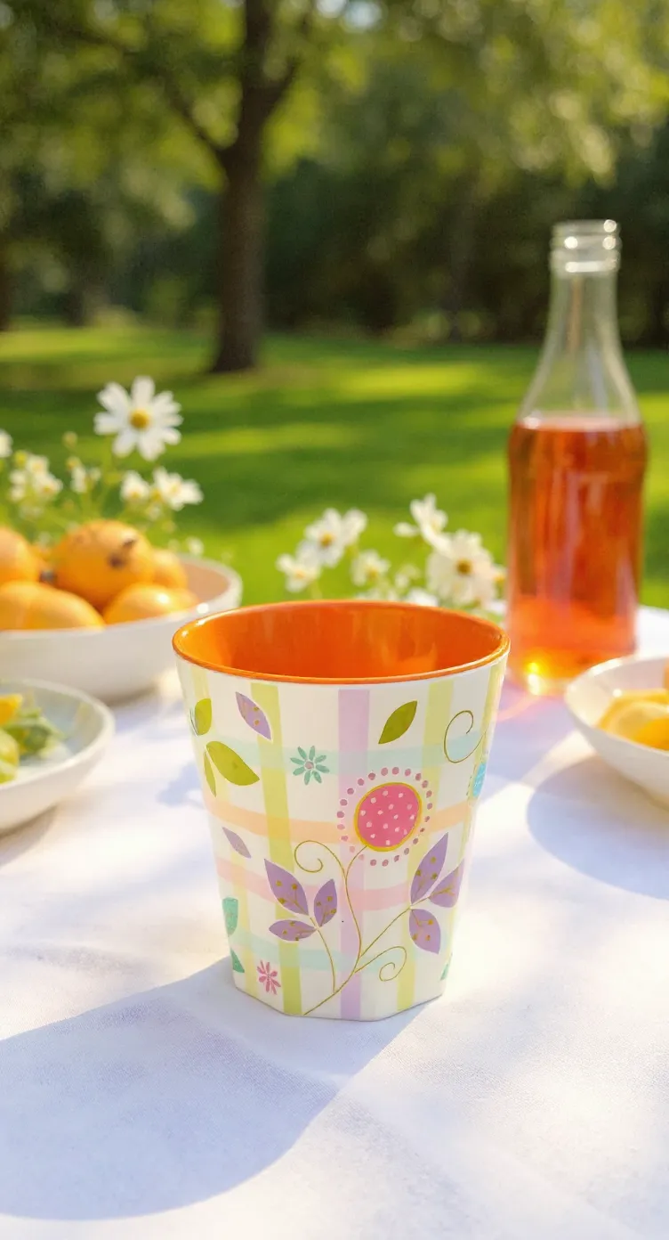 Decorative Plastic Cup