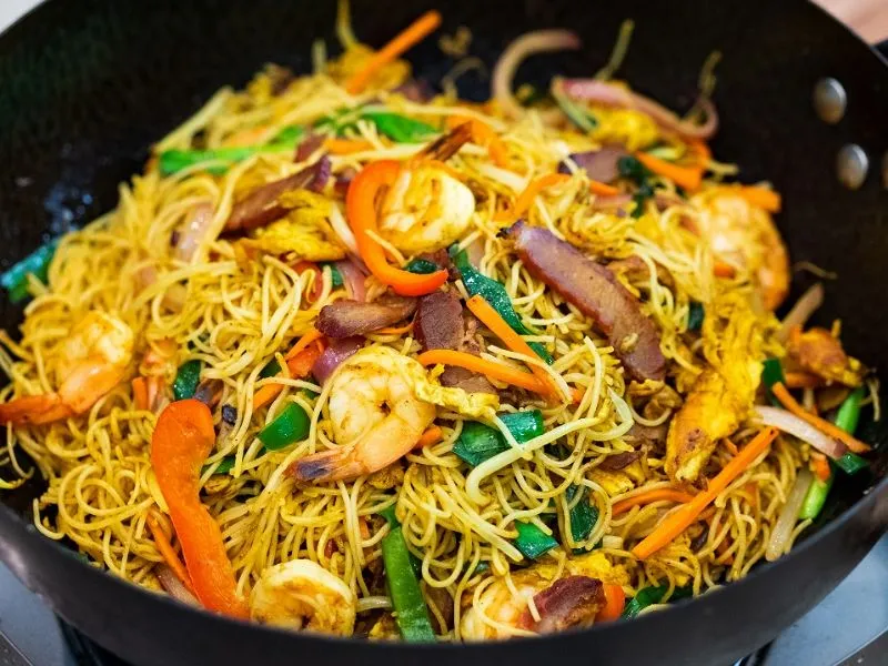 Singapore Noodles Full