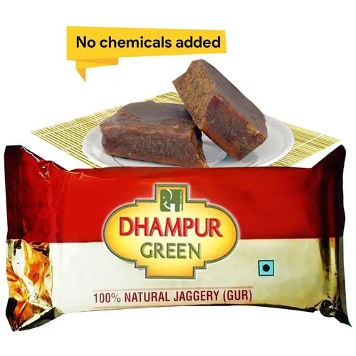 Dhampur Green Jaggery/Gur 220 g