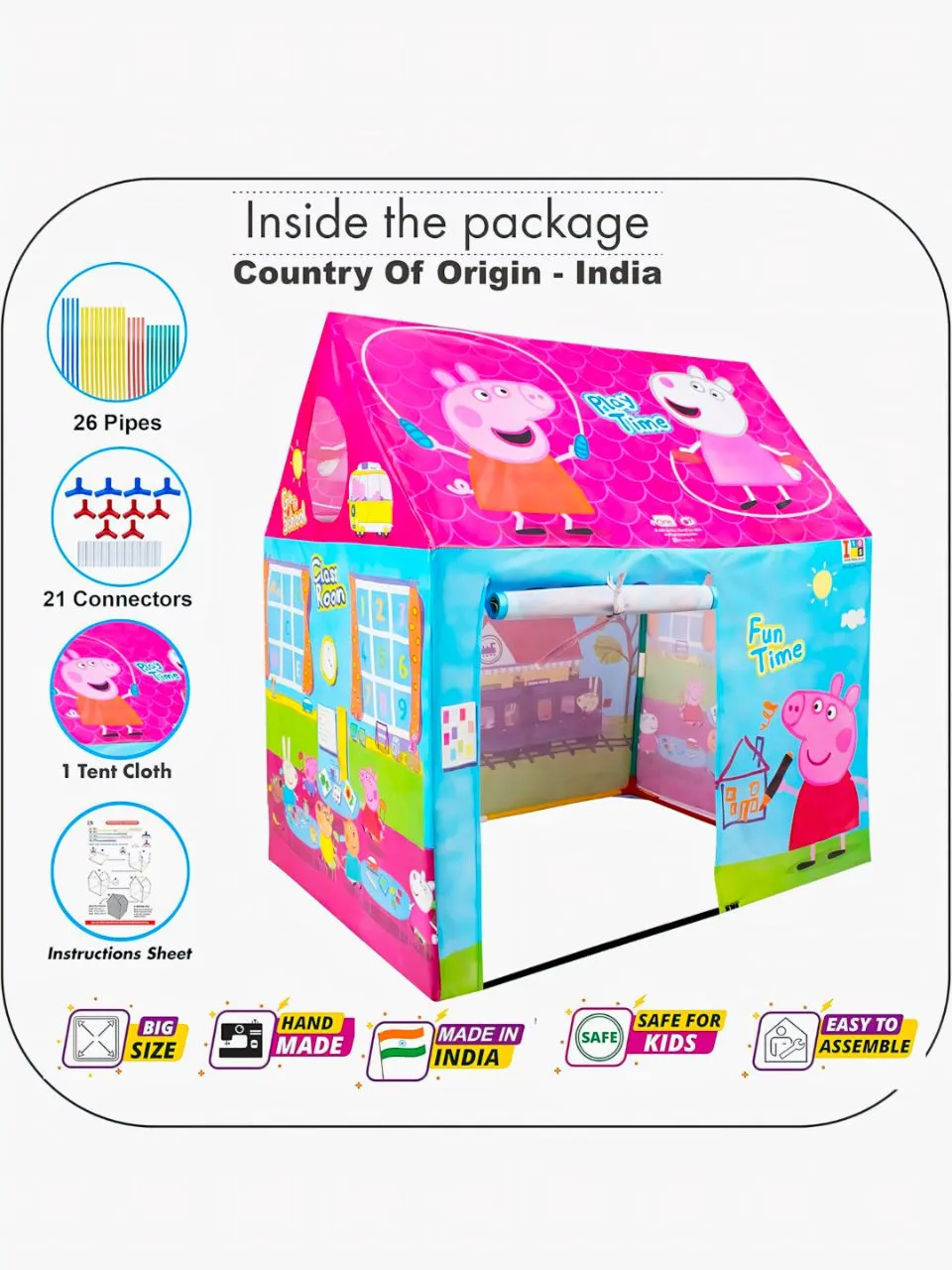 Peppa Pig Play Tent HOUSE view 5