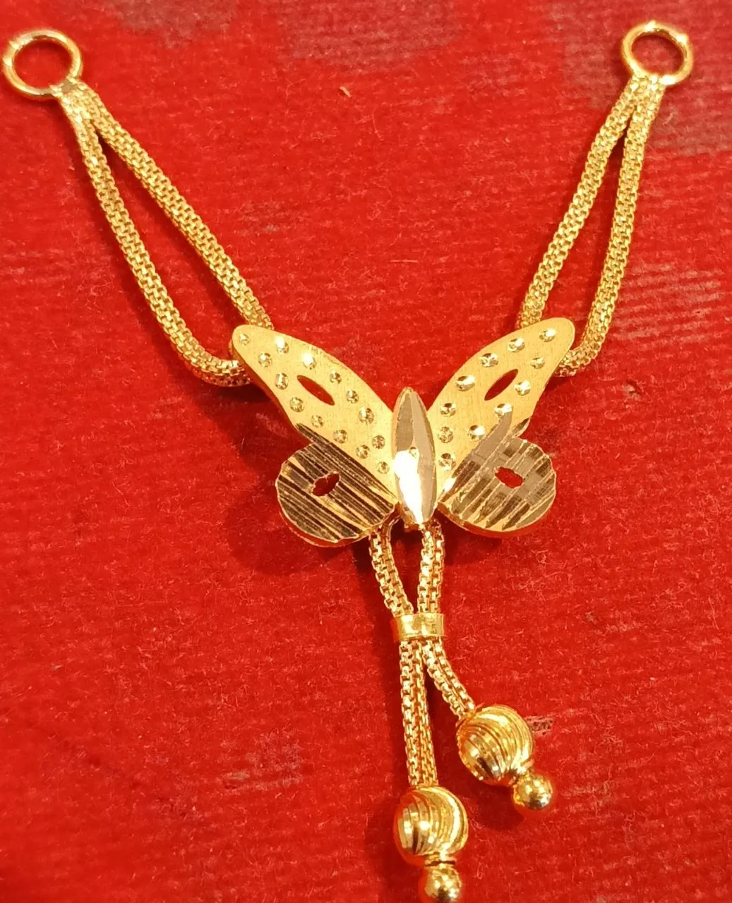 Butterfly Gold Pendant