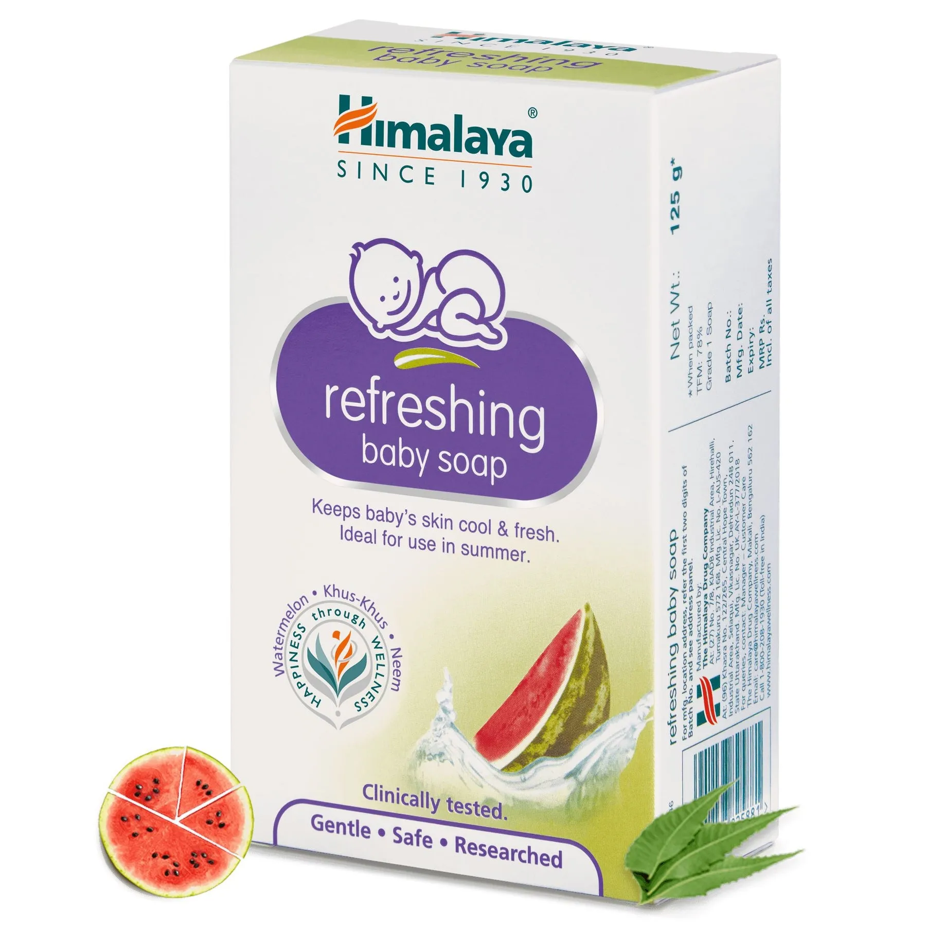 Himalaya Refreshing Baby Soap 125 g