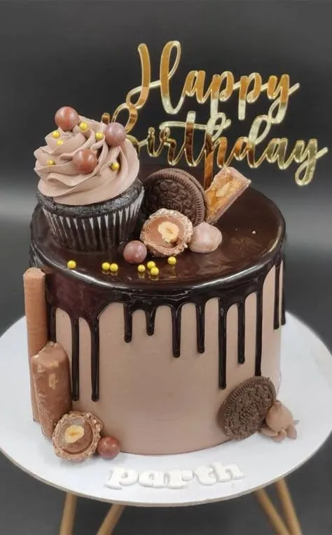 Chocolate Delight Birthday Cake