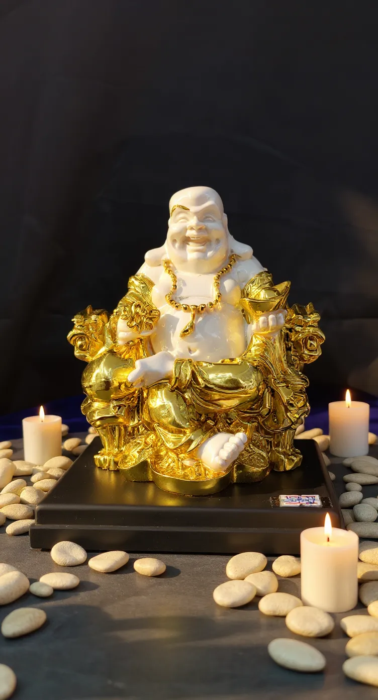 Laughing Buddha Figurine