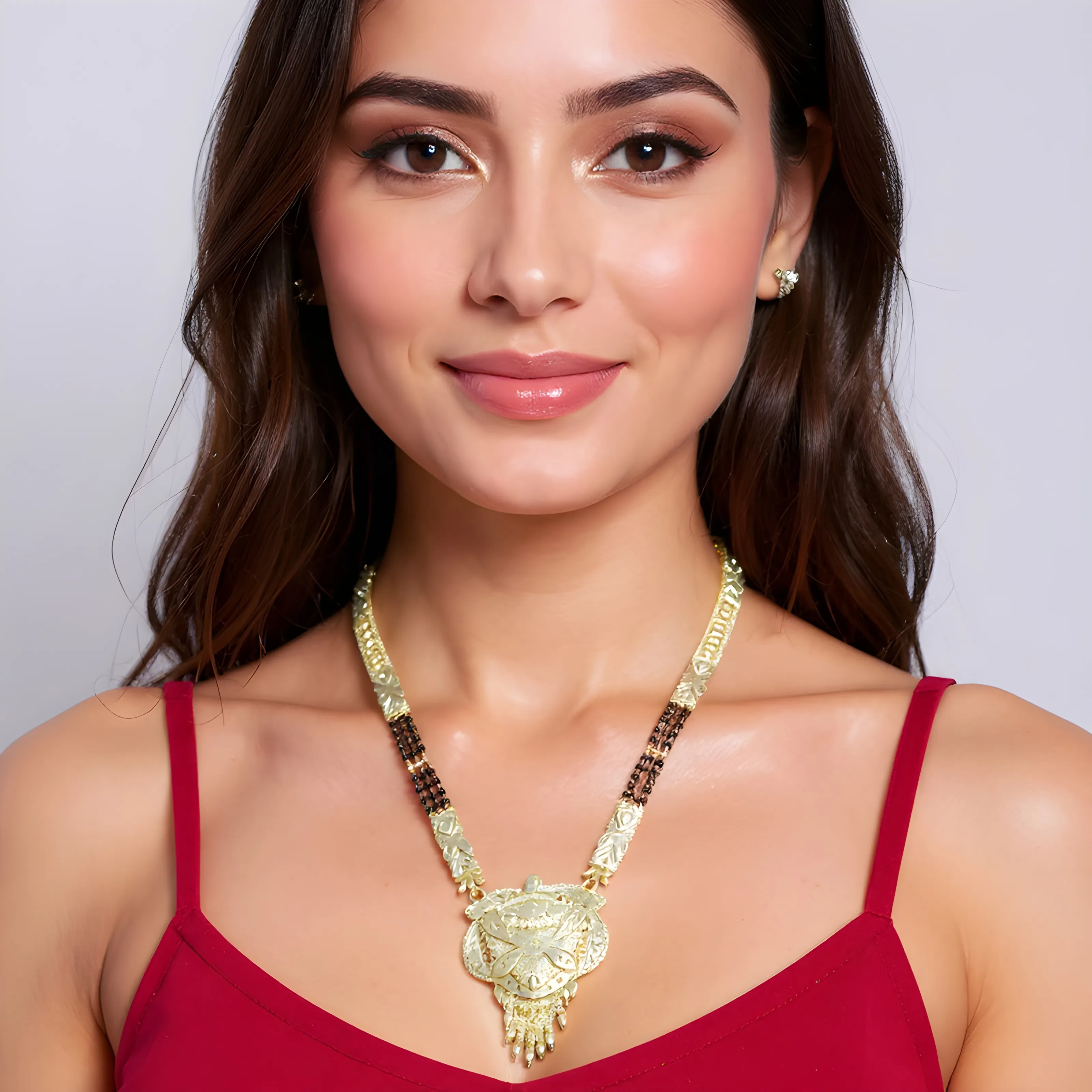 Gold Filigree Necklace