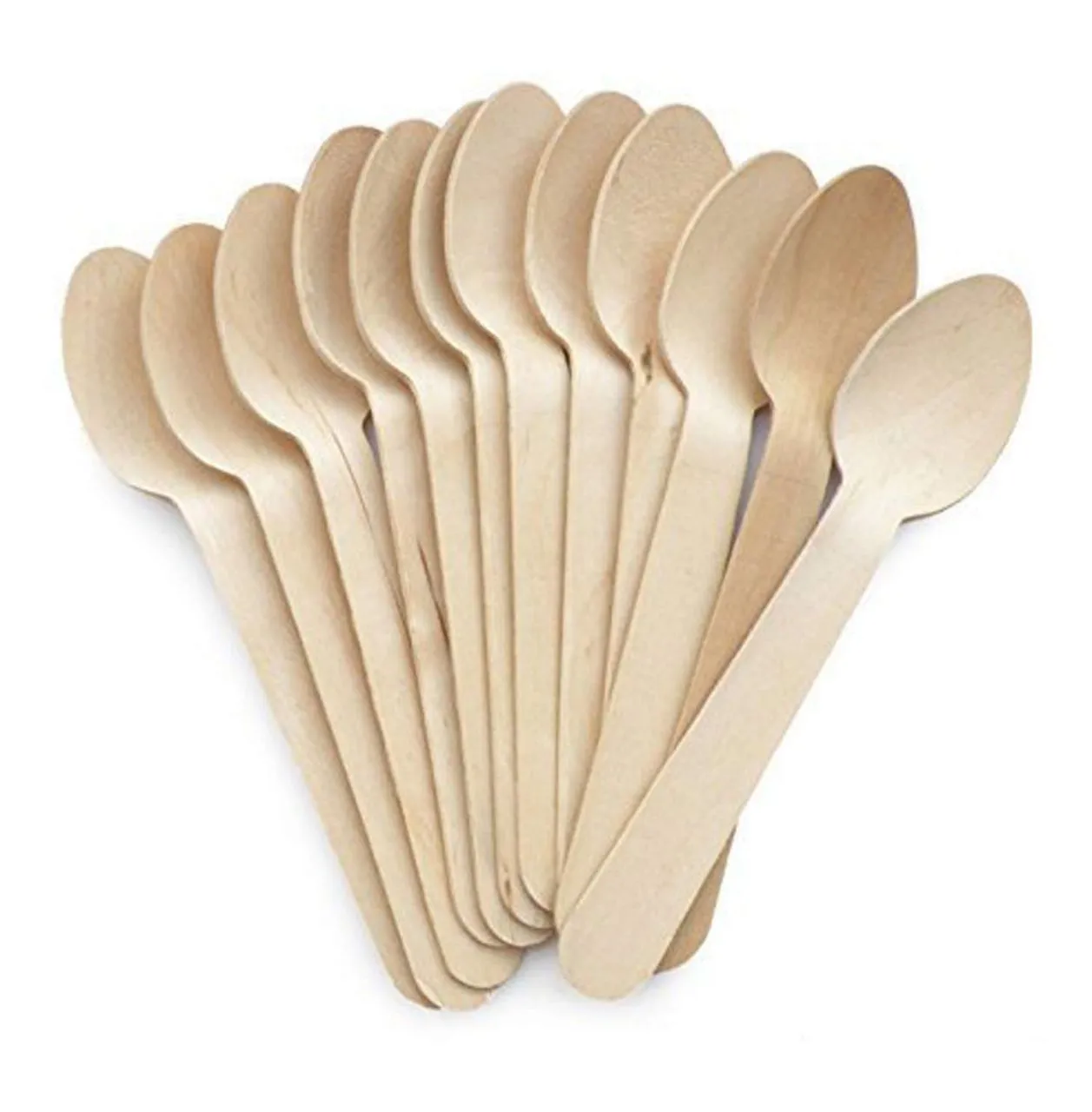 Wooden Spoon 100 Pcs