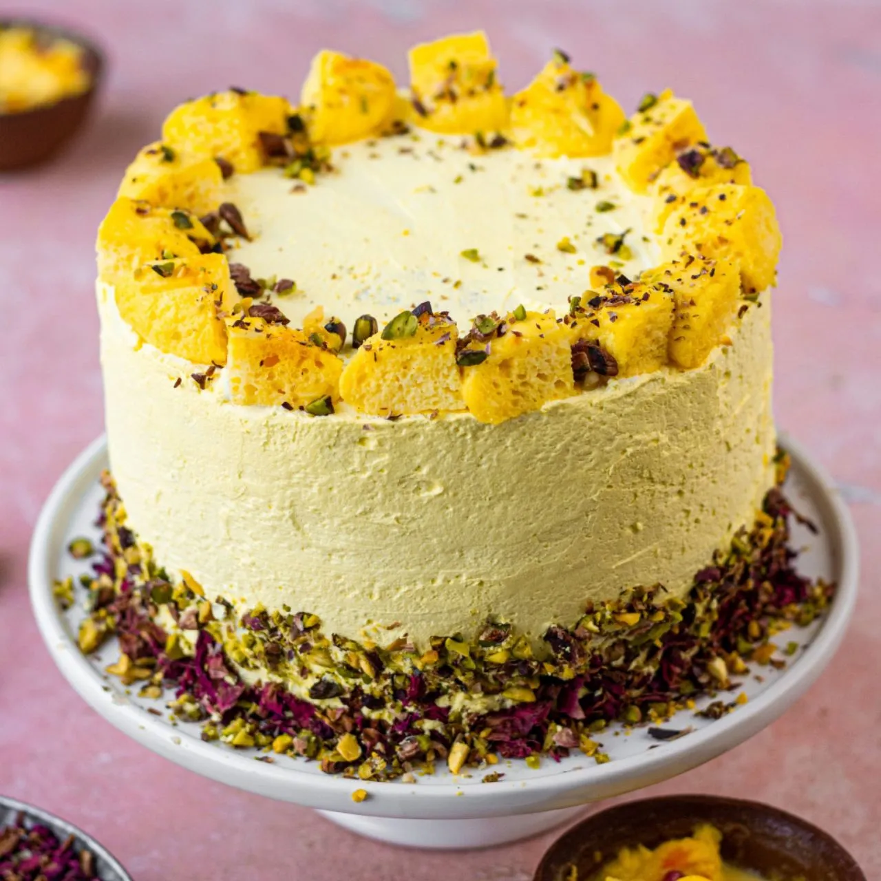 Mango Pistachio Cake