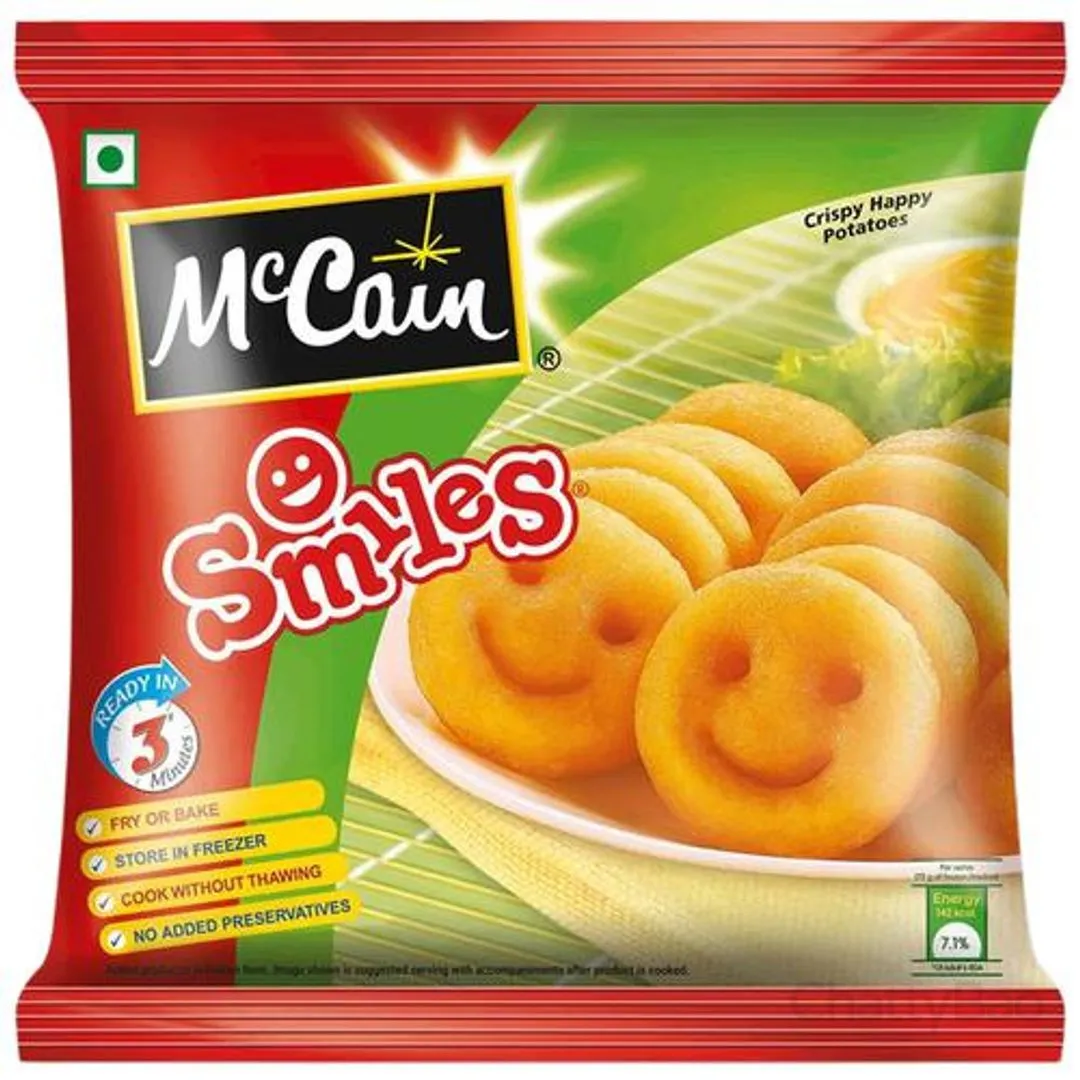 Mccain Smiles - Crispy Happy Potatoes 415 g
