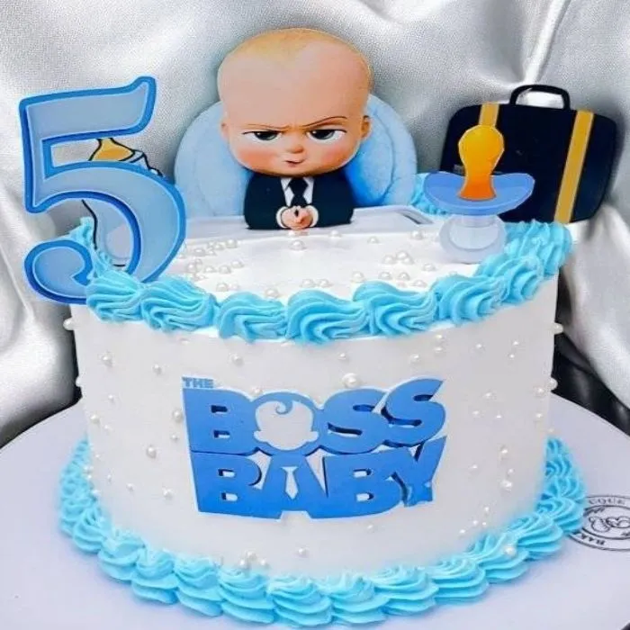 Boss Baby Themed Celebration Cake