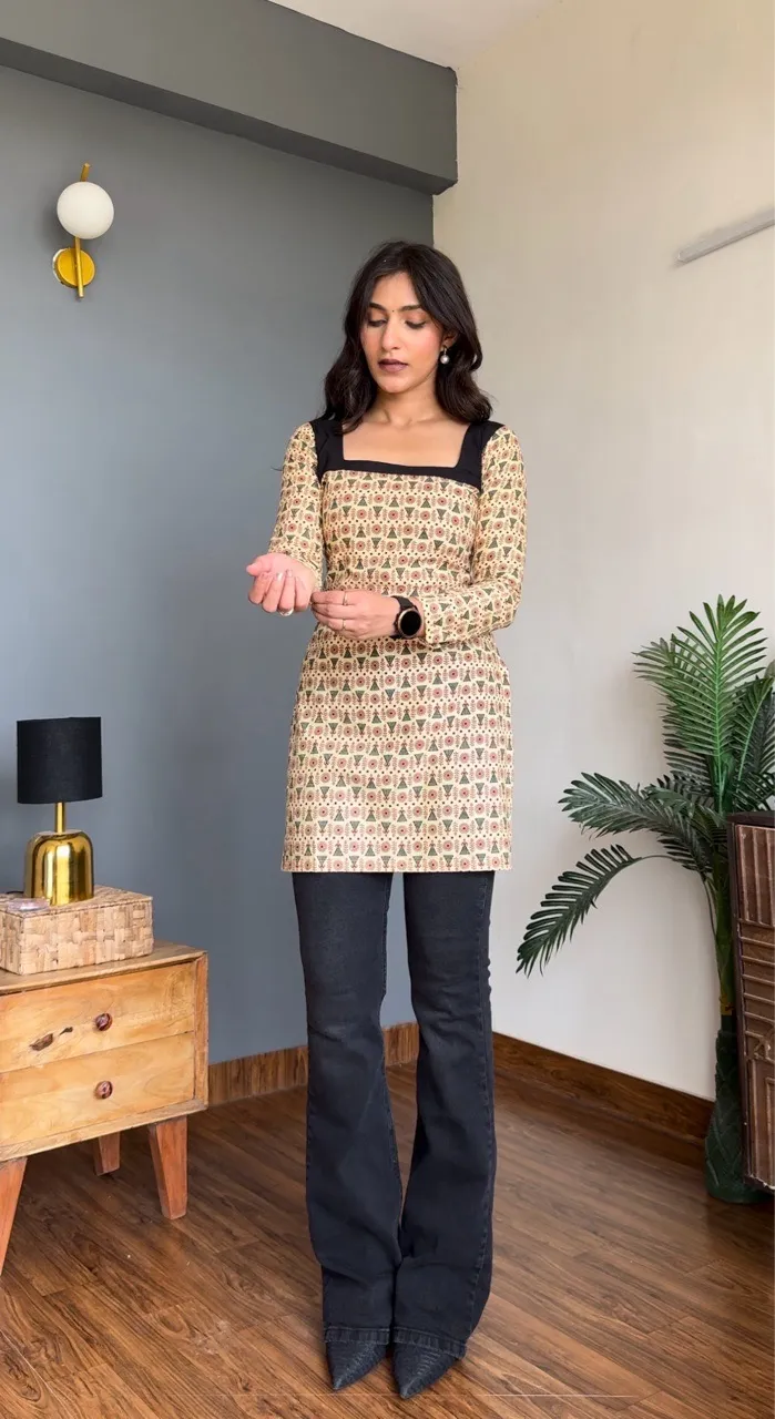 Bohemian Corset Kurti view 2