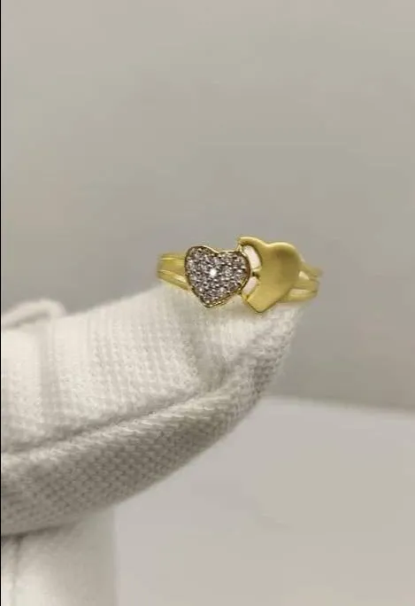 Diamond Heart Ring