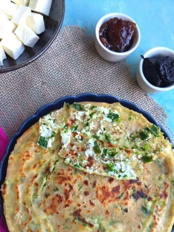 Stuffed Paneer Paratha