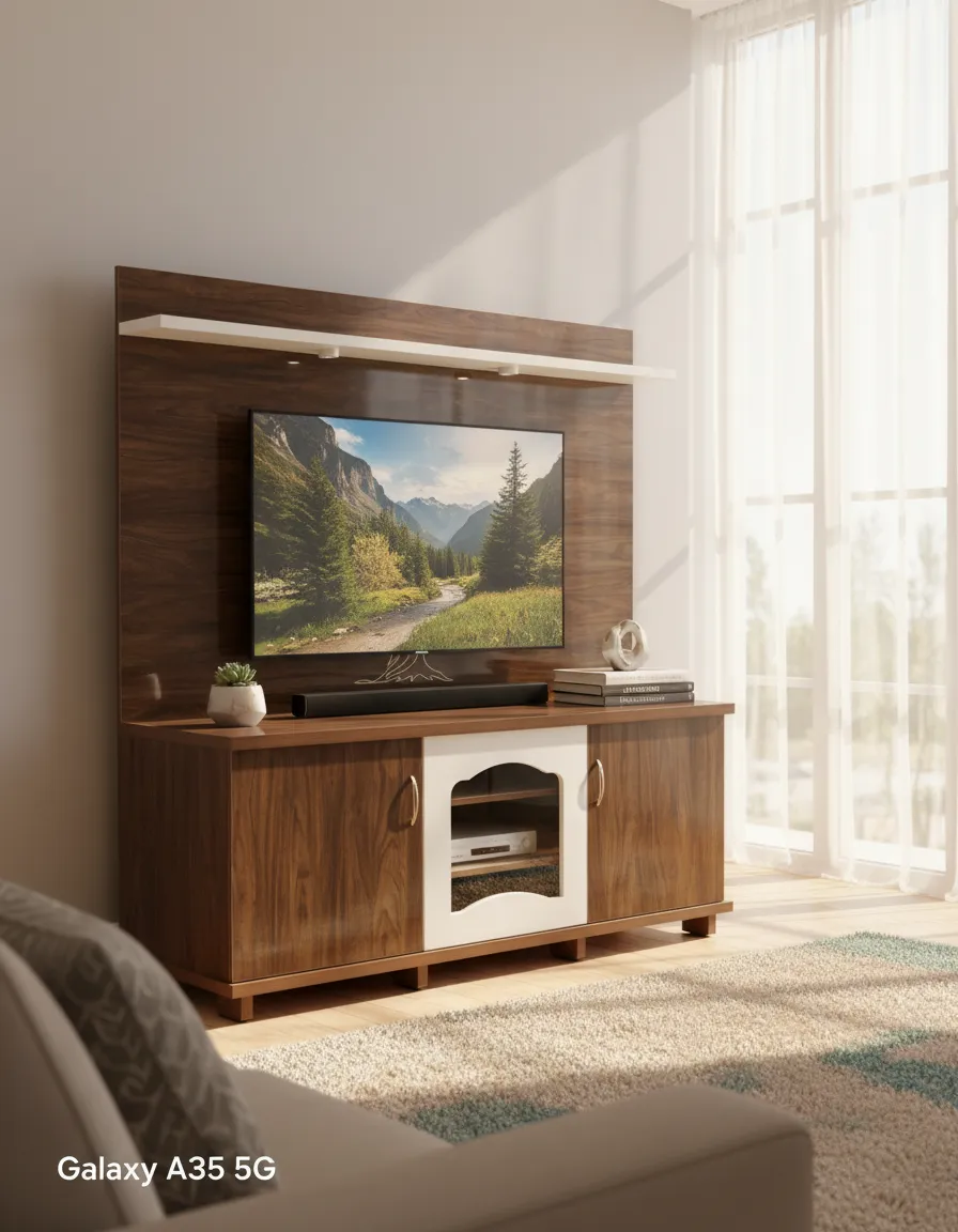 Decorative Wooden TV Unit