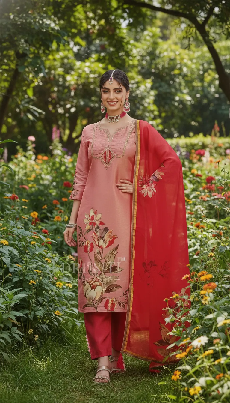 Embroidered Salwar Kameez