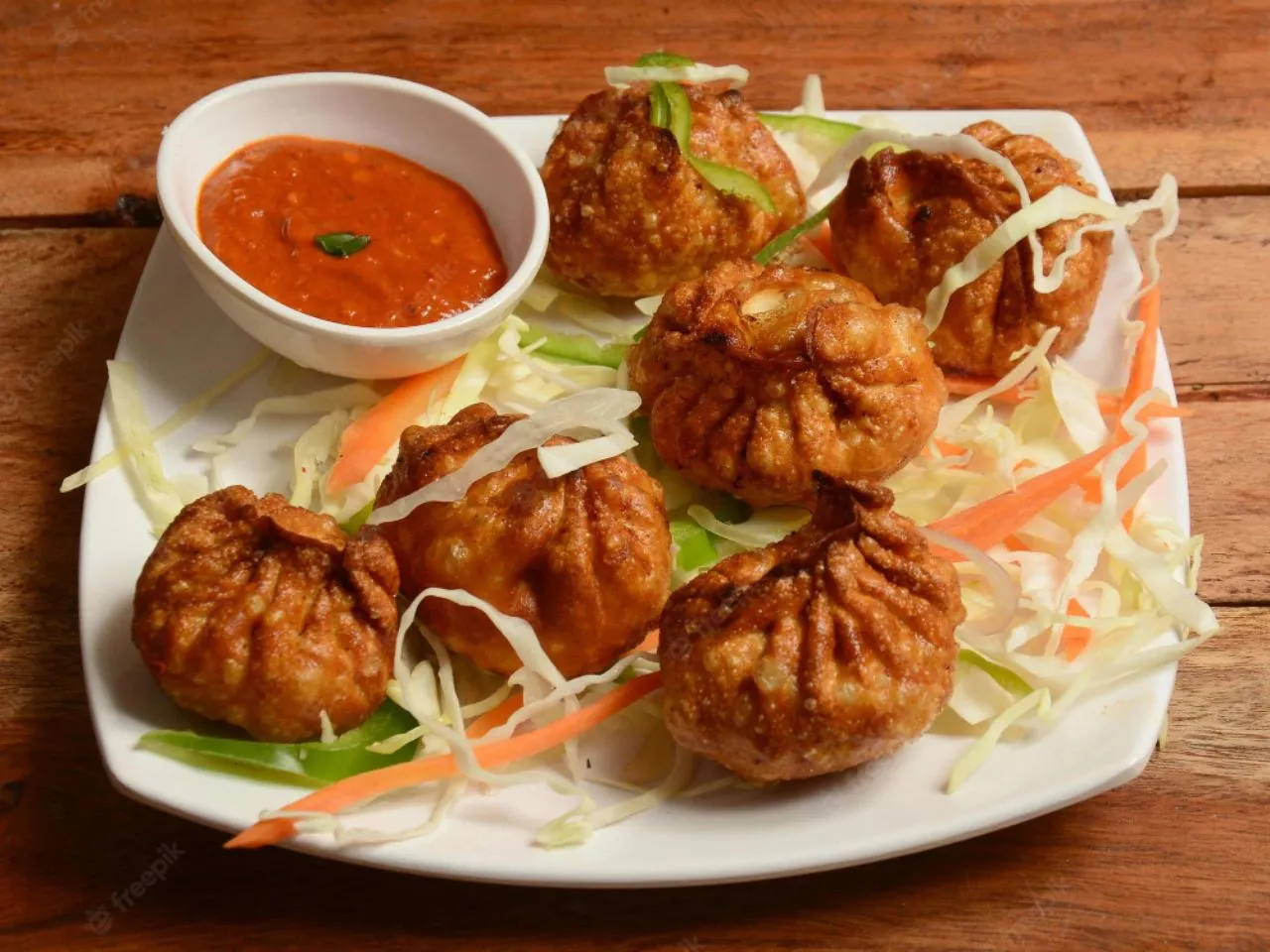 Chicken Fried Momos