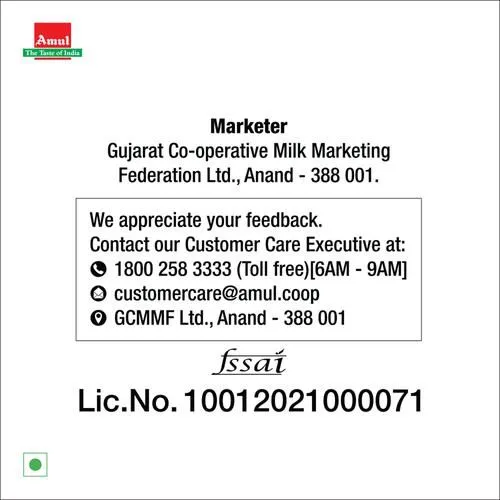 Amul Organic Besan 500 g view 3