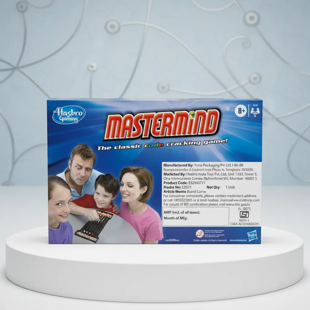 Hasbro Gaming Mastermind The Classic Code Cracking Game, Strategy Board Game for Kids and Adults, Board Game for Boys & Girls Ages 8+ view 5