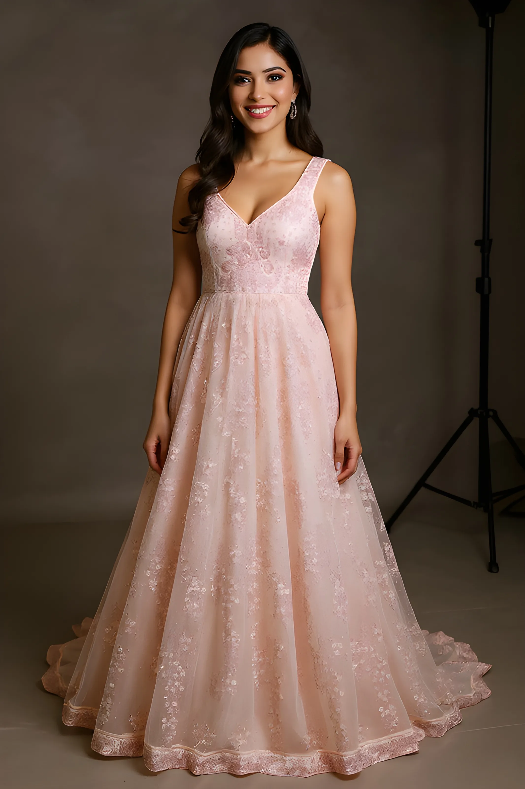 Elegant Pink Lehenga