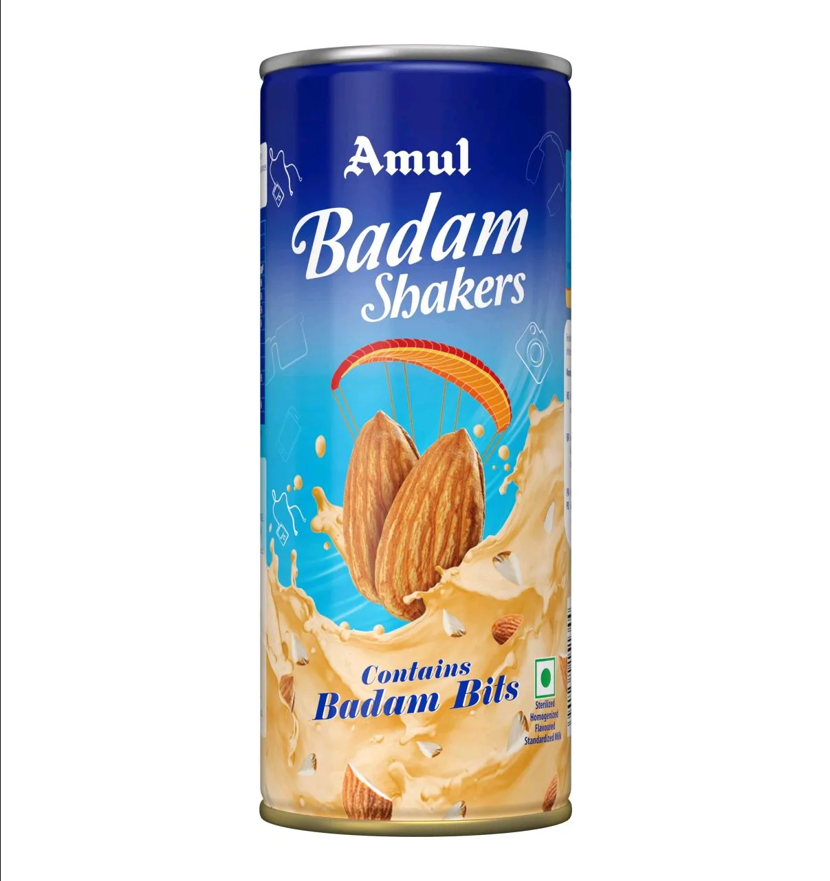 Amul Badam Shakers Badam Bits 200ml