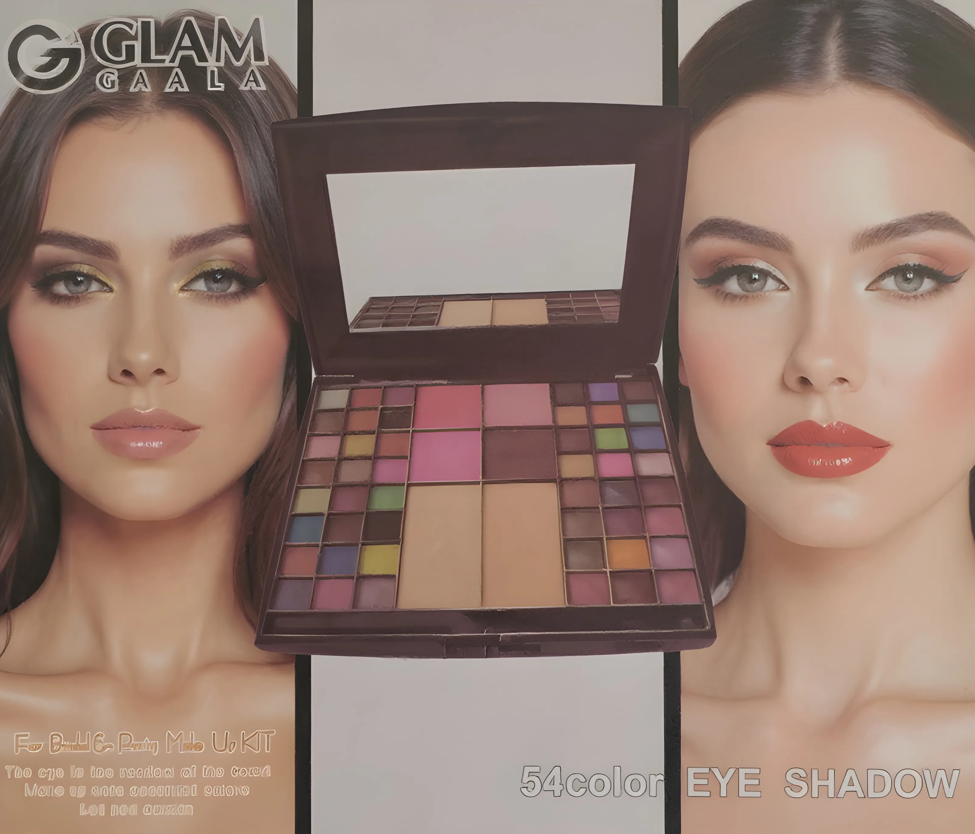 Glam Gala 54 Color Eye Shadow Kit