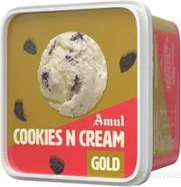 Amul Tub Gold Cookies & Cream Ice Cream 1 L