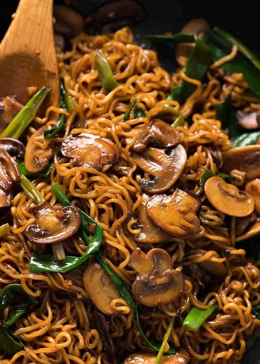 Mushroom Chowmein