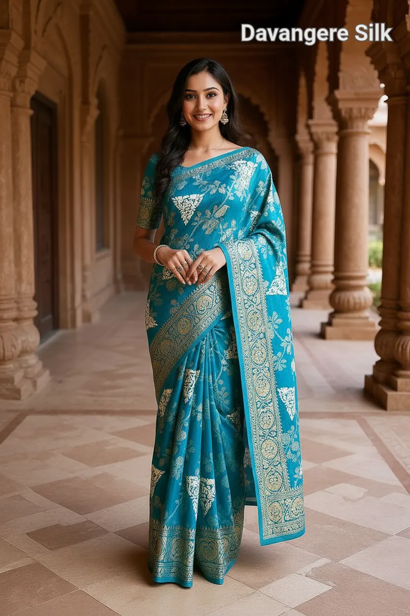 Soft Zari Silk