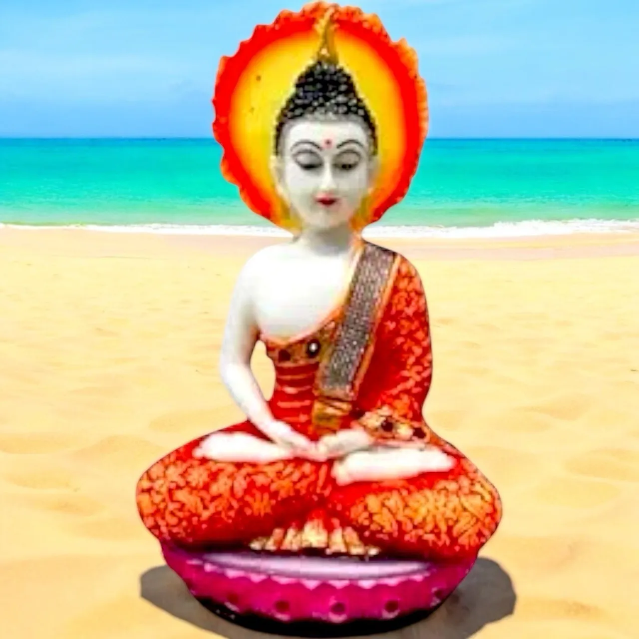 Meditating Buddha Statue