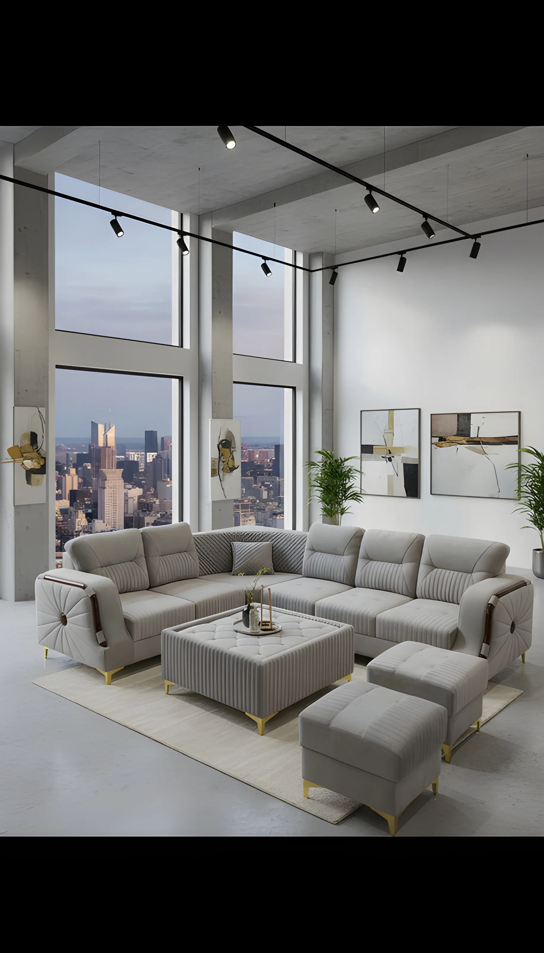Sectional Sofa Set