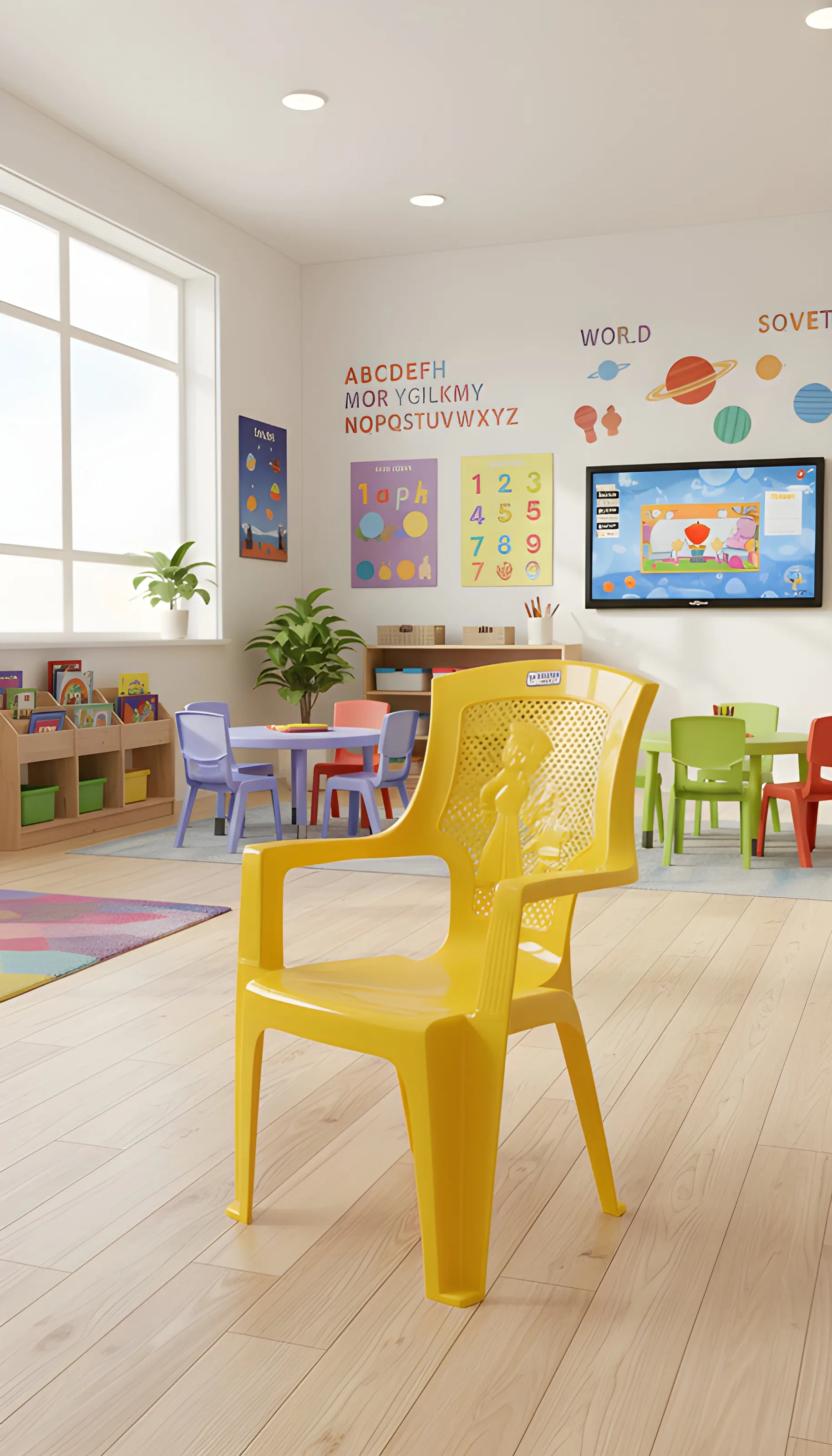 Diamond Yellow Chair