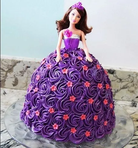 Barbie Doll Cake