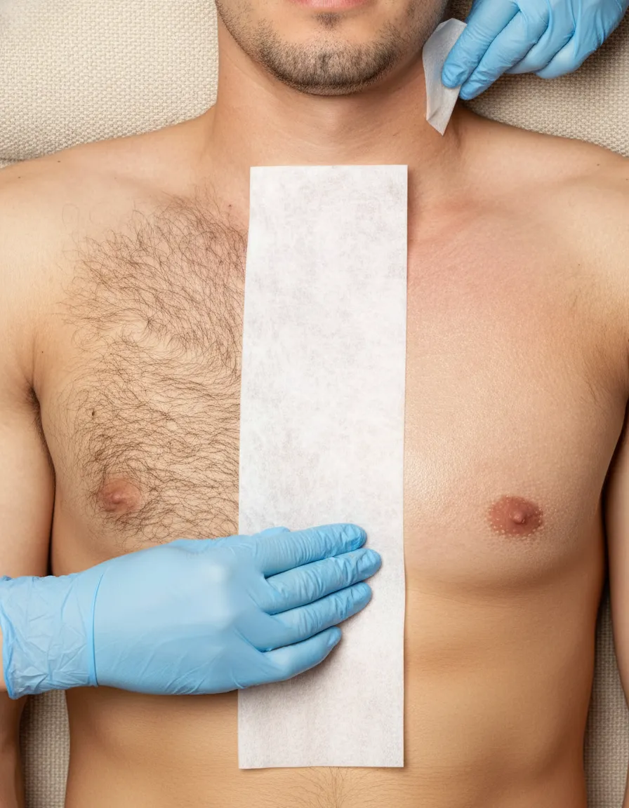 Mens Chest Waxing
