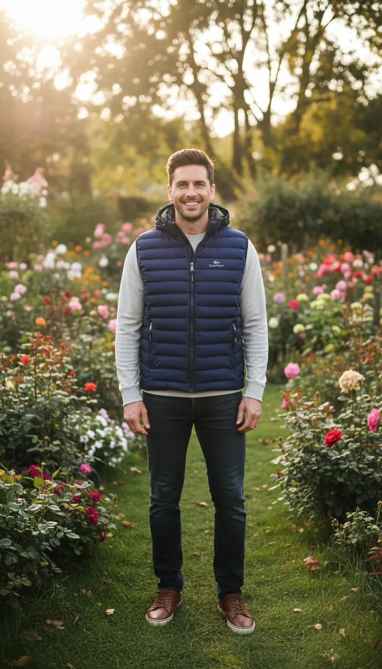 Quechua Mens Padded Vest