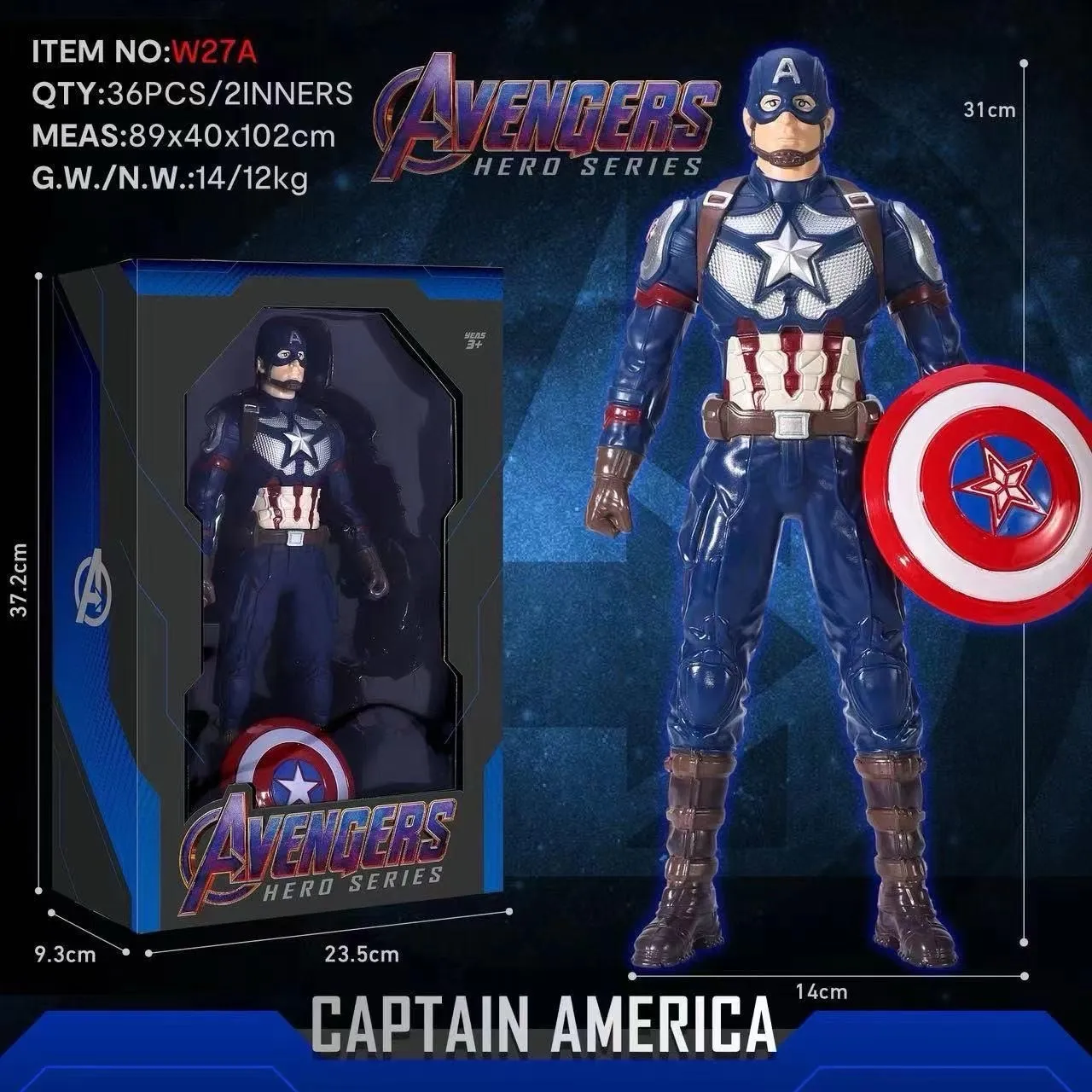 Avengers Captain America Action Figure