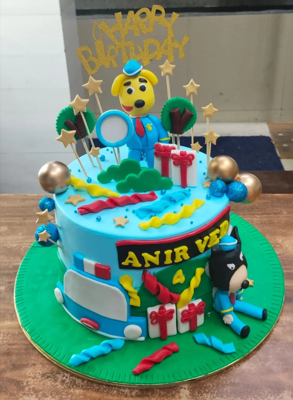 Custom Animated Birthday Cake