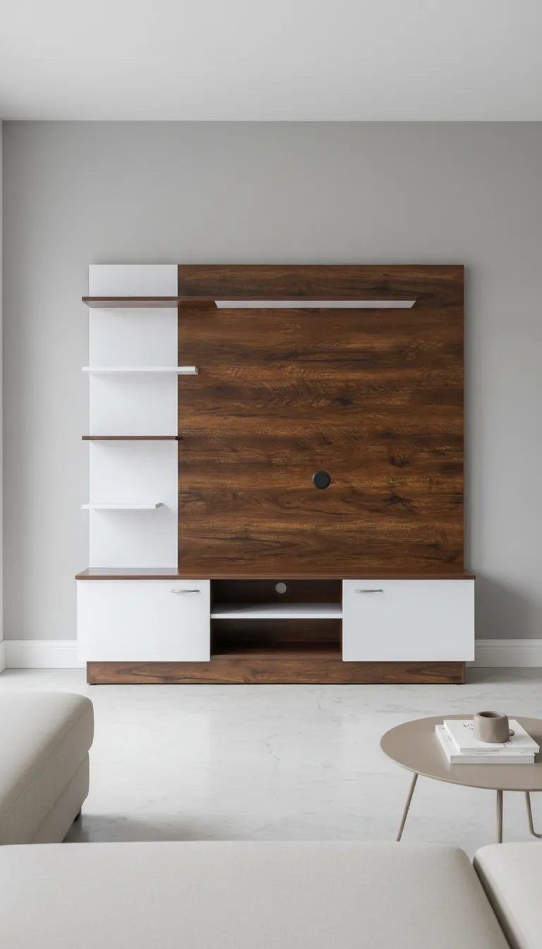 Wooden Wall Unit