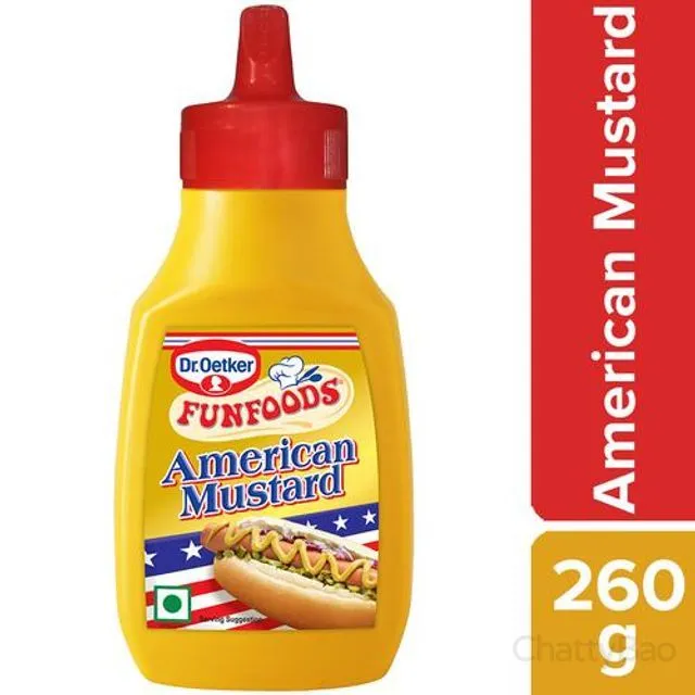 Dr. Oetker FunFoods American Mustard 260 g