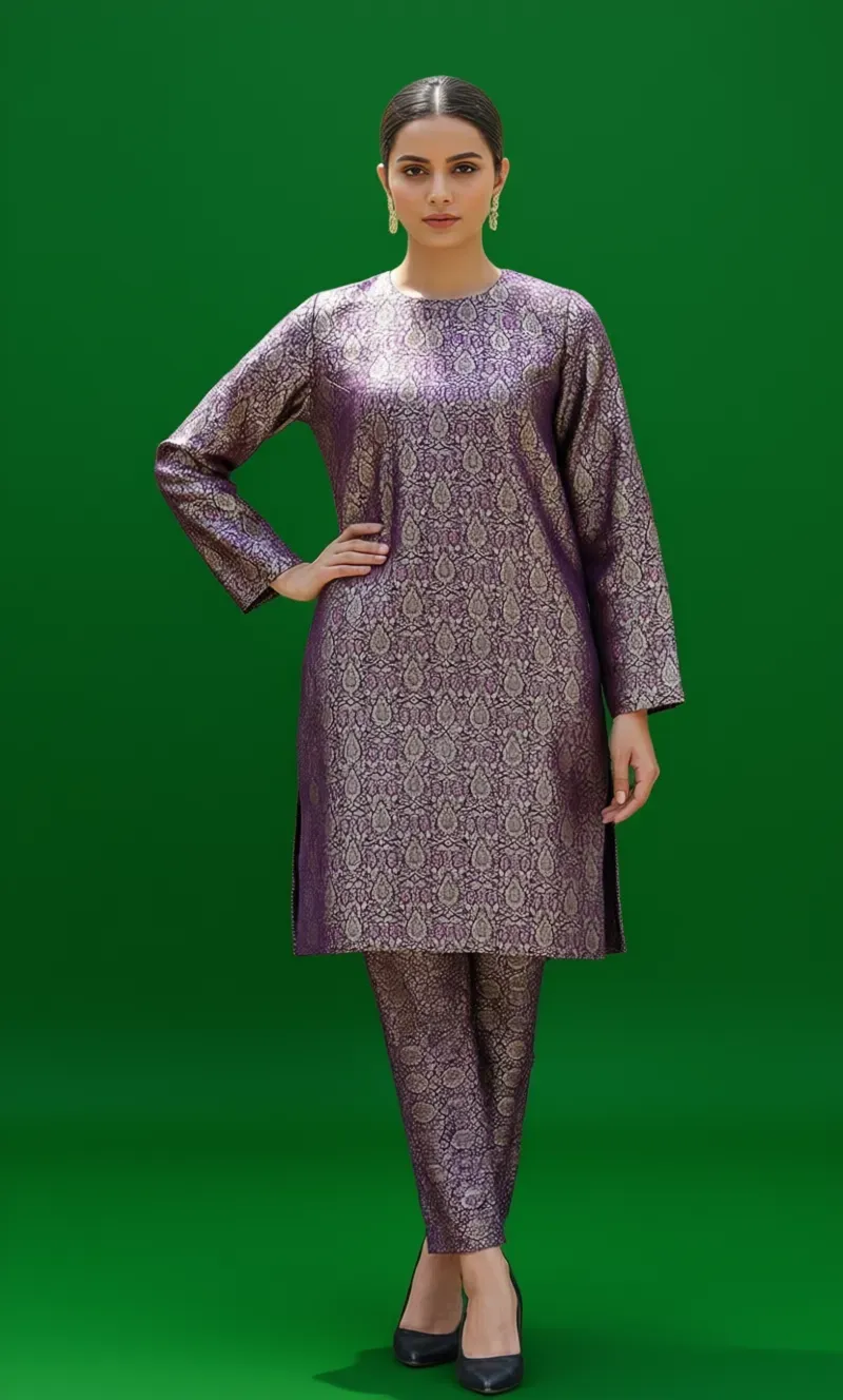 Traditional Brocade Tunic Set
