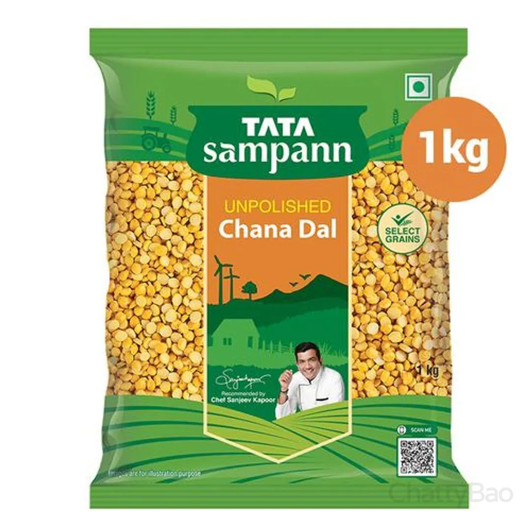 Tata Sampann Unpolished Chana Dal 1 kg