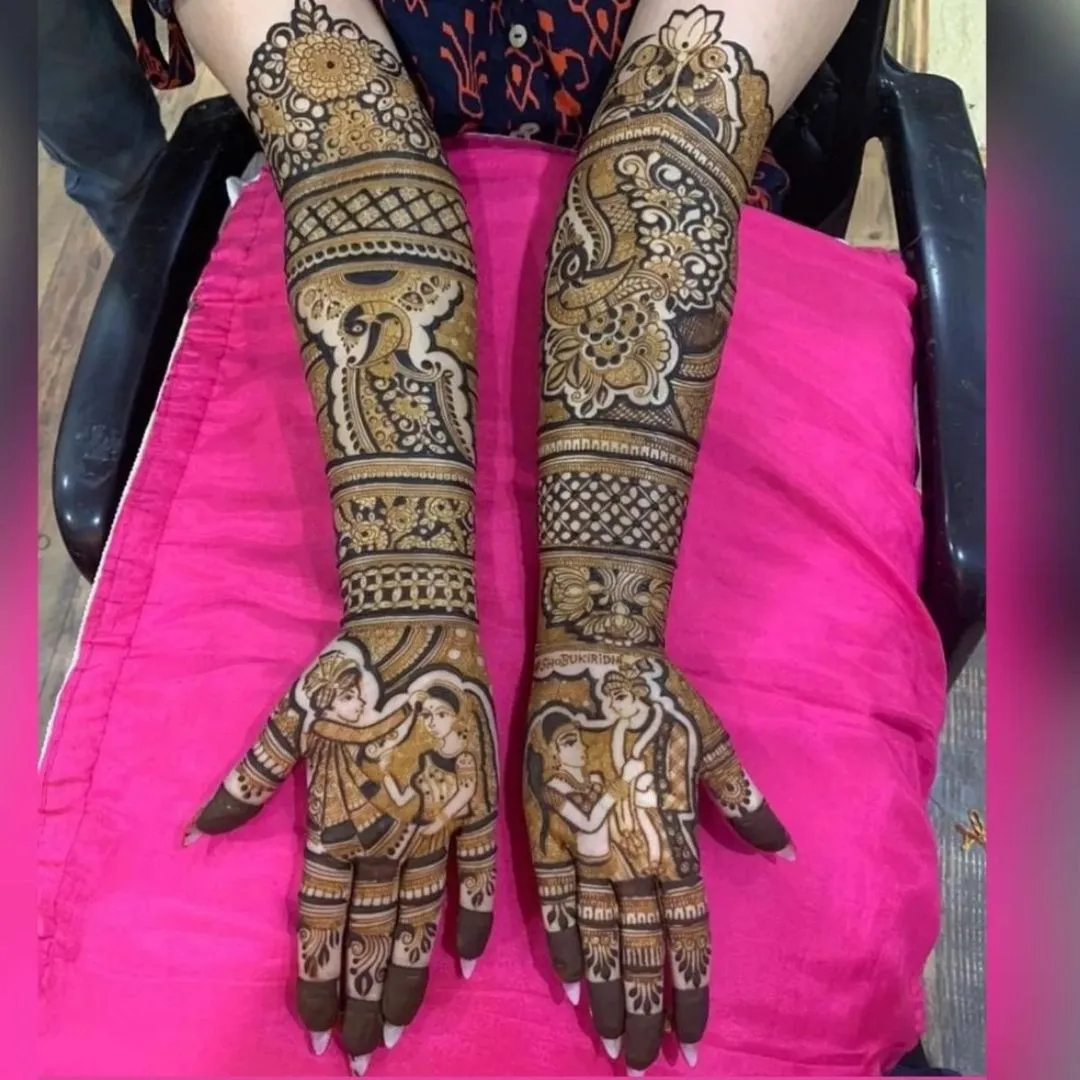 Bride Mehndi Design